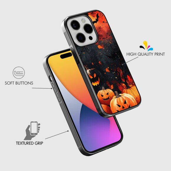Halloween Phone Cover – iPhone 16, 15 Pro, Galaxy S25, S24, S24 Ultra, Pixel 9 - Picture 7 of 9